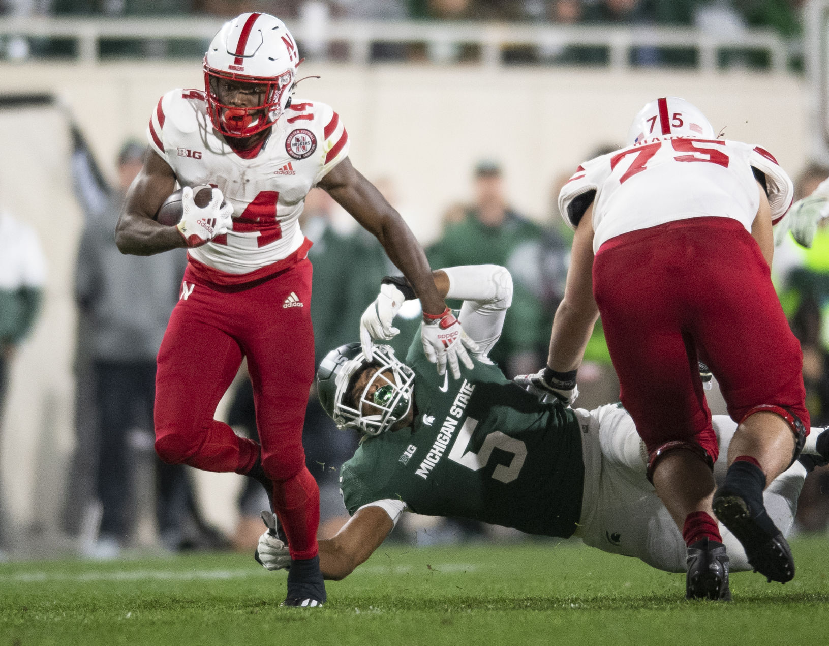 Nebraska vs. Michigan State, 9.25
